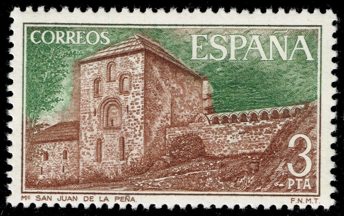 Spain #1922 Monastery; MNH