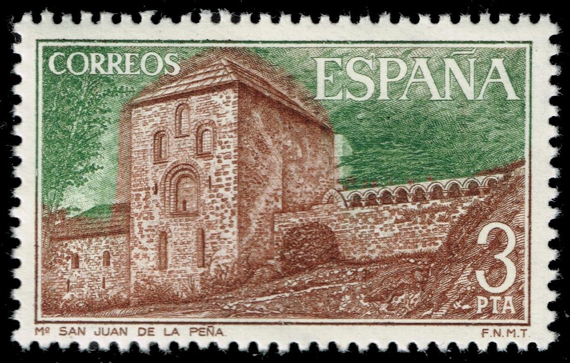 Spain #1922 Monastery; MNH