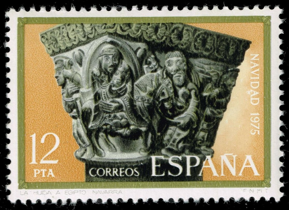 Spain #1926 Carved Capital of Flight into Egypt; MNH