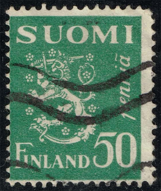 Finland #164 Coat of Arms; Used