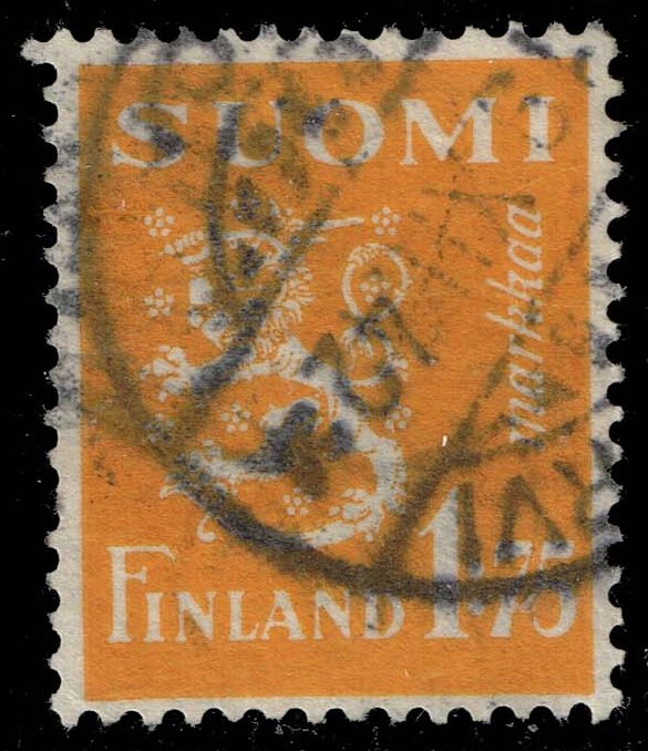 Finland #170B Coat of Arms; Used