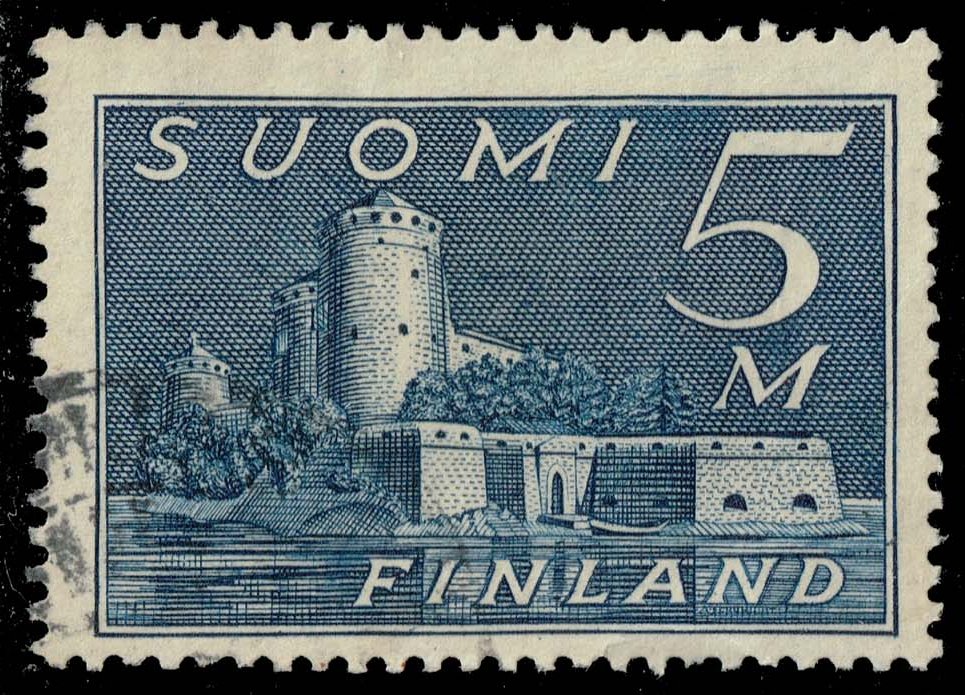 Finland #177 Castle in Savonlinna; Used