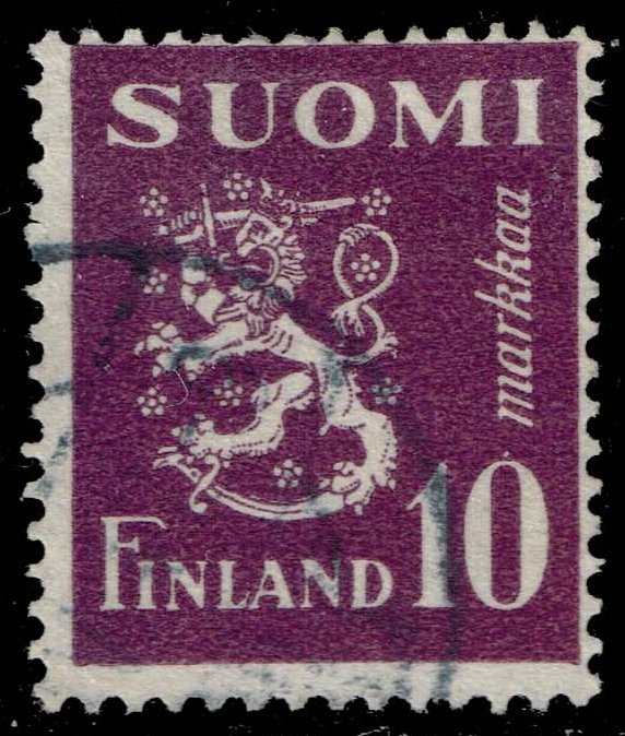 Finland #261 Coat of Arms; Used