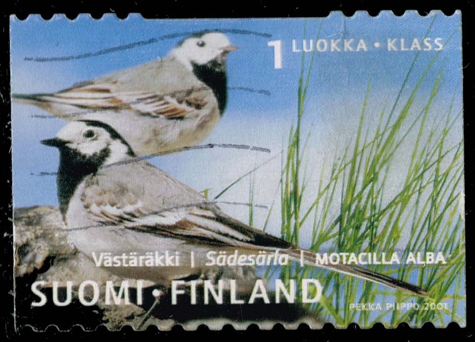 Finland #1158b White Wagtail; Used