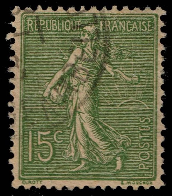 France #139 Sower; Used