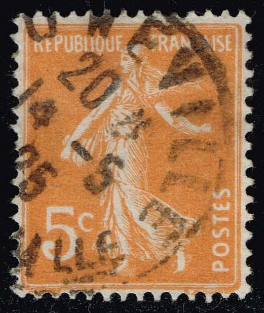 France #160 Sower; Used