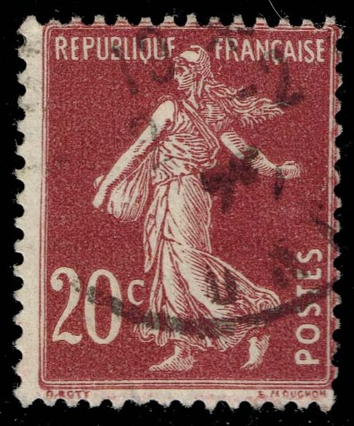 France #166 Sower; Used