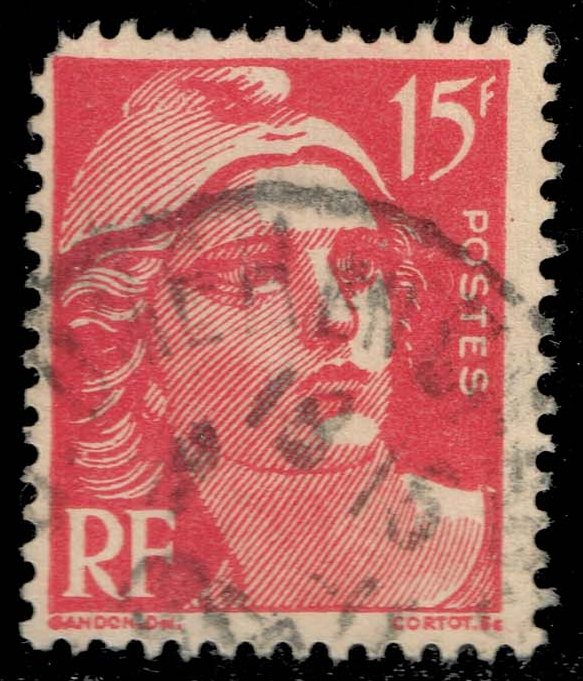 France #602 Marianne; Used