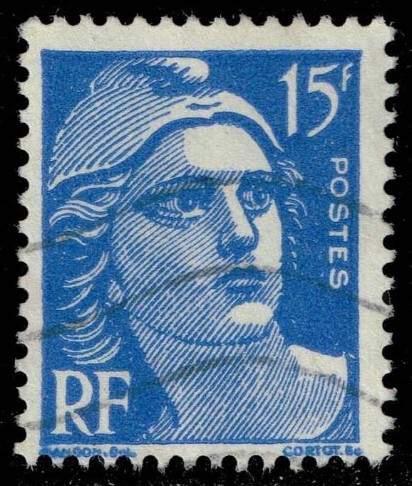 France #653 Marianne; Used