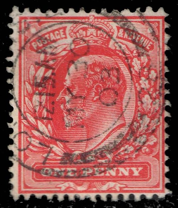 Great Britain #128 King Edward VII; Used - Click Image to Close