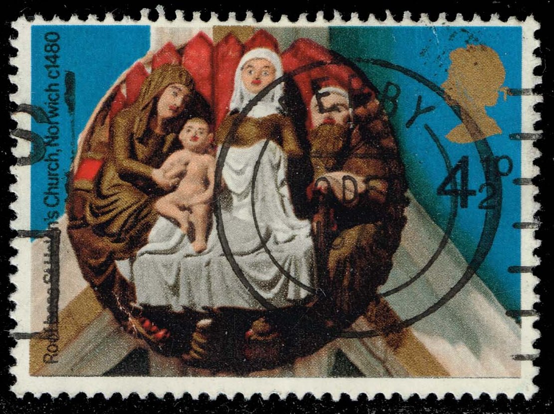 Great Britain #733 Nativity; Used