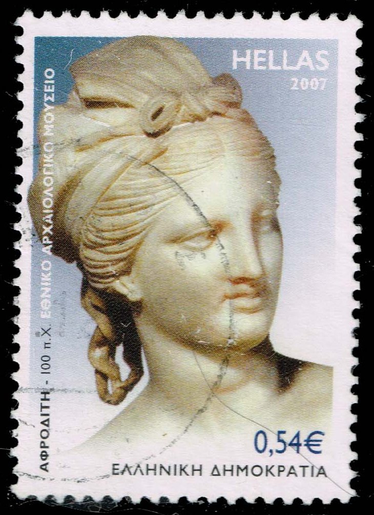 Greece #2328 Statue of Aphrodite; Used