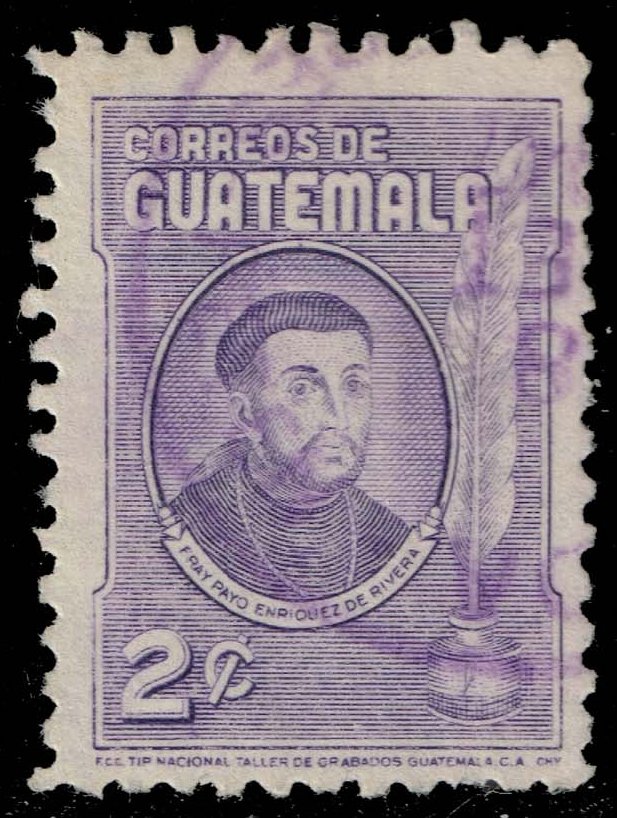 Guatemala #315 Payo Enriquez de Rivera; Used