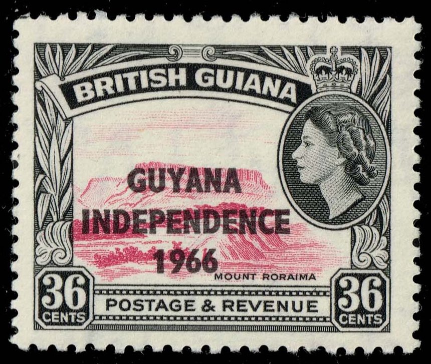 Guyana #14 Mt. Roraima; Unused