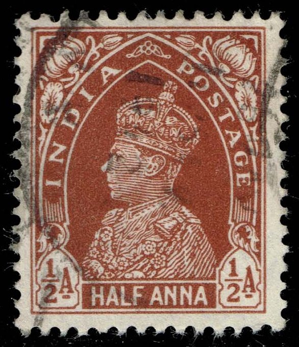 India #151 King George VI; Used