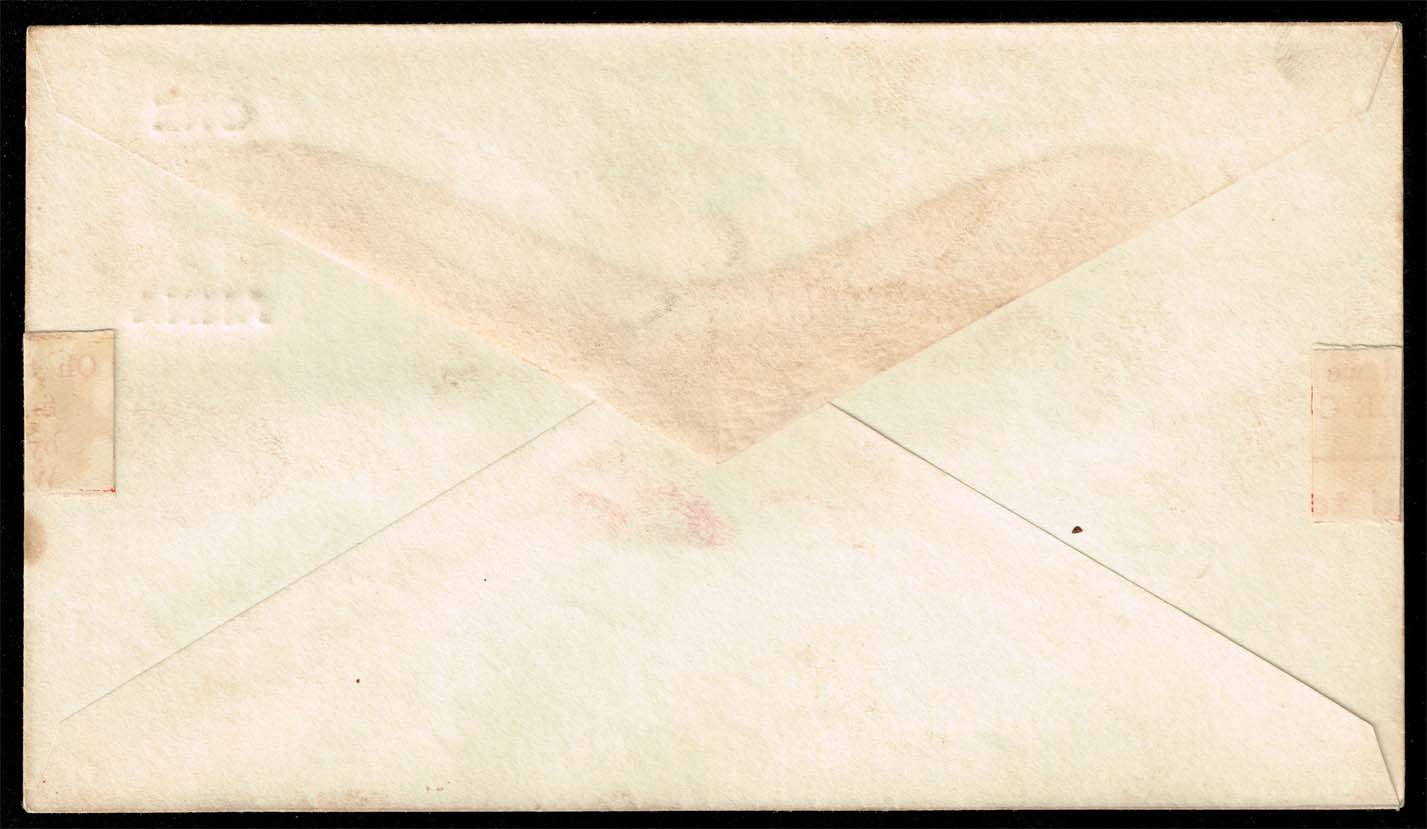 India Postal Stationery 1899 1 anna surcharge; Unused