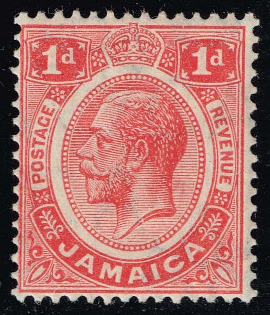 Jamaica #61 King George V; Unused