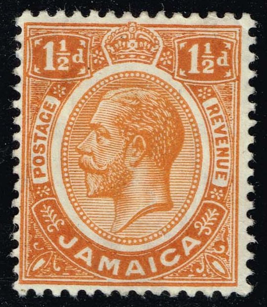 Jamaica #62 King George V; Unused