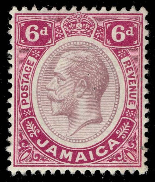 Jamaica #67 King George V; Unused