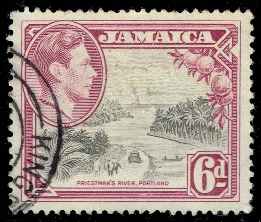 Jamaica #123 Priestman's River - Portland Parish; Used