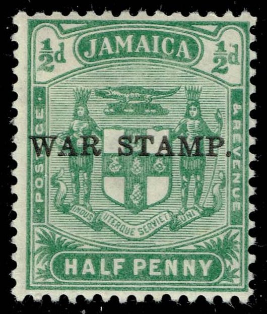Jamaica #MR1 Coat of Arms; Unused