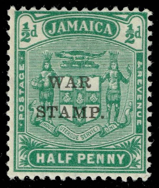 Jamaica #MR4 Coat of Arms; Unused