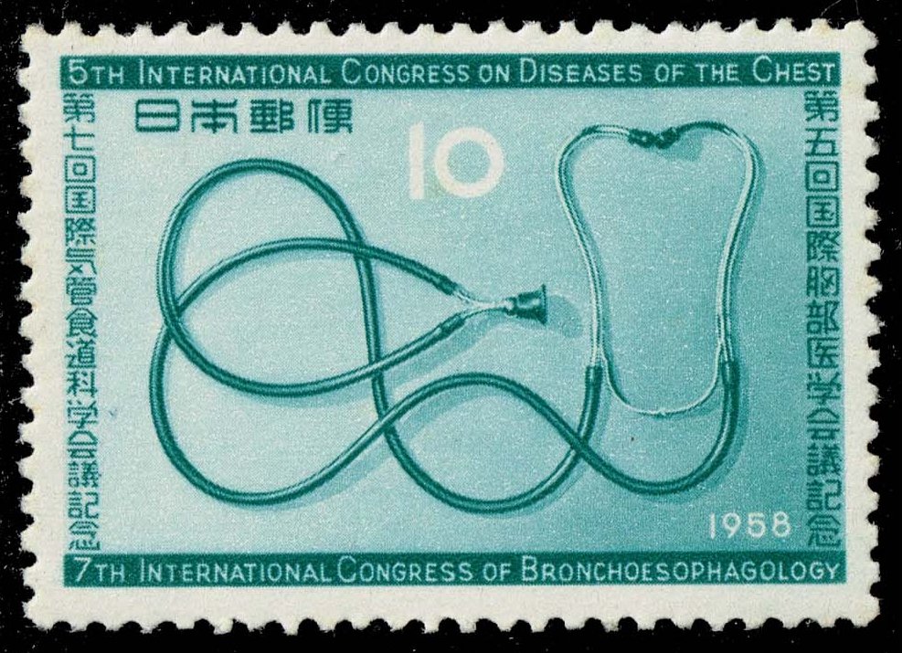 Japan #655 Stethoscope; MNH
