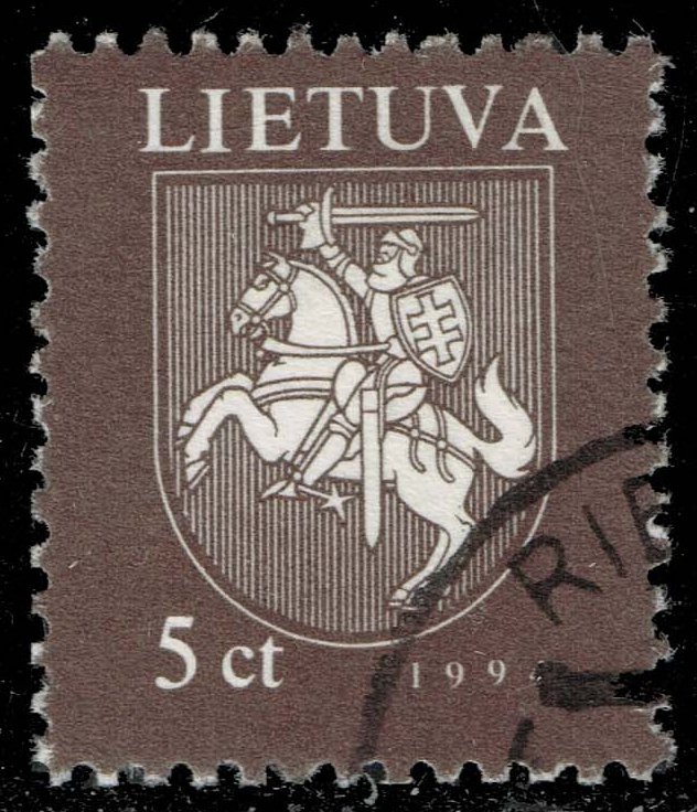 Lithuania #481 Coat of Arms; Used