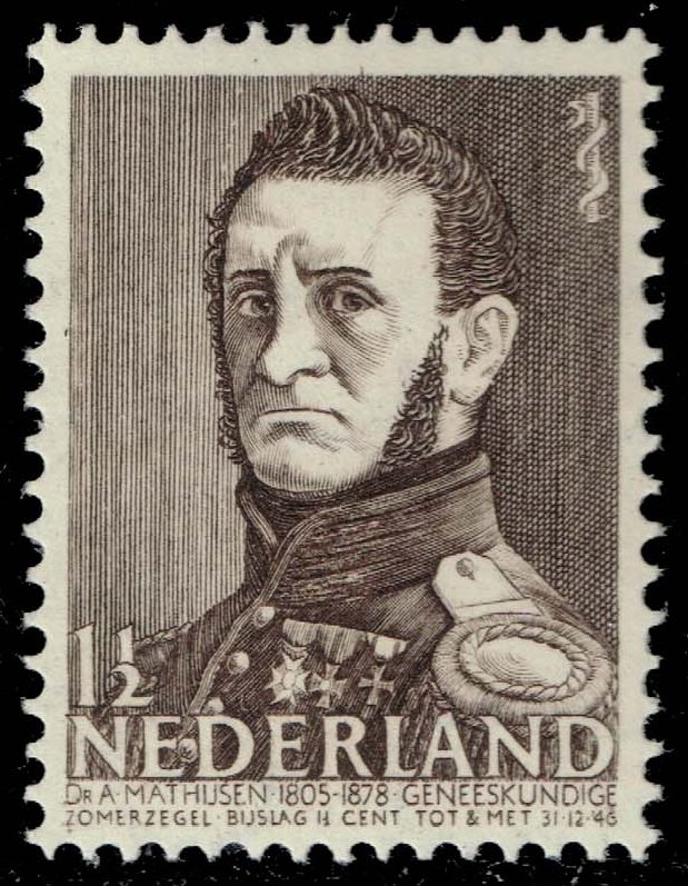Netherlands #B134 Dr. Antonius Mathijsen; Unused