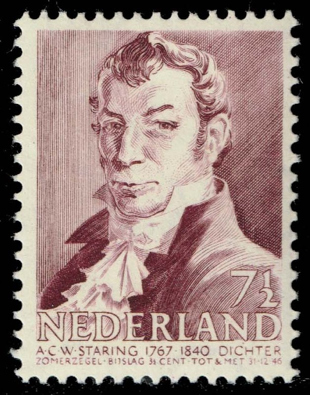 Netherlands #B138 A.C.W. Starling; Unused