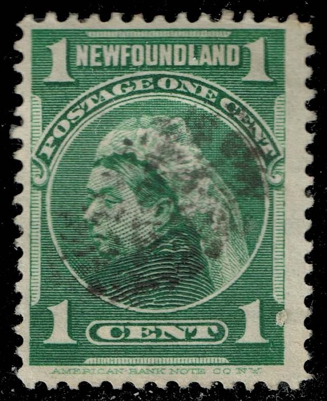 Newfoundland #80 Queen Victoria; Used