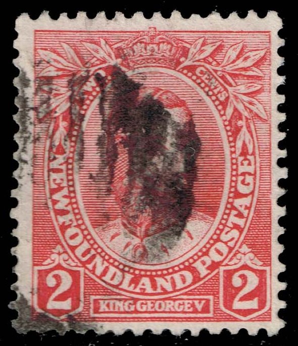 Newfoundland #105 King George V; Used