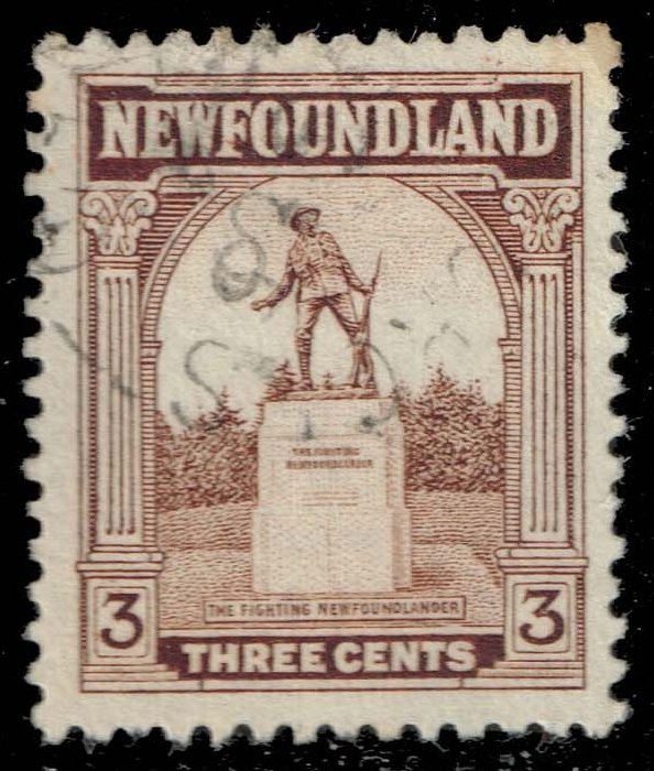 Newfoundland #133 War Memorial; Used