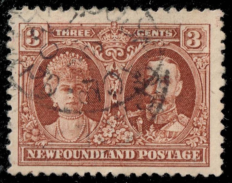 Newfoundland #165 Queen Mary and George V; Used