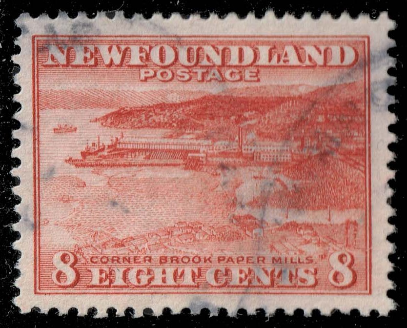 Newfoundland #209 Corner Brook Paper Mills; Used