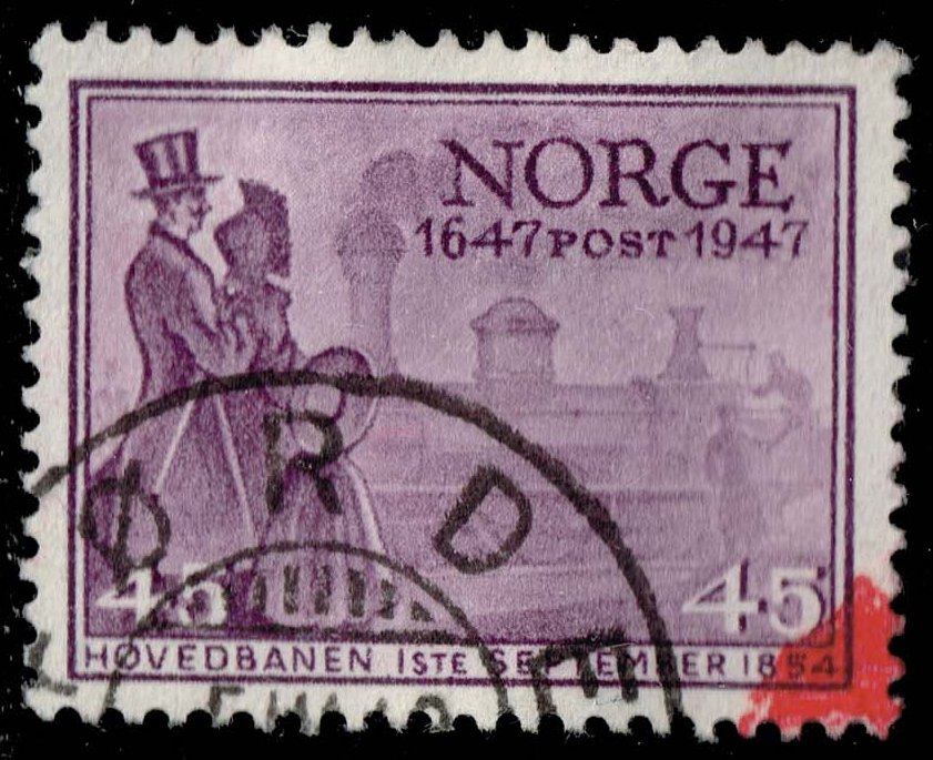 Norway #285 First Norwegian Locomotive; Used