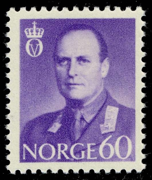 Norway #412 King Olav V; MNH
