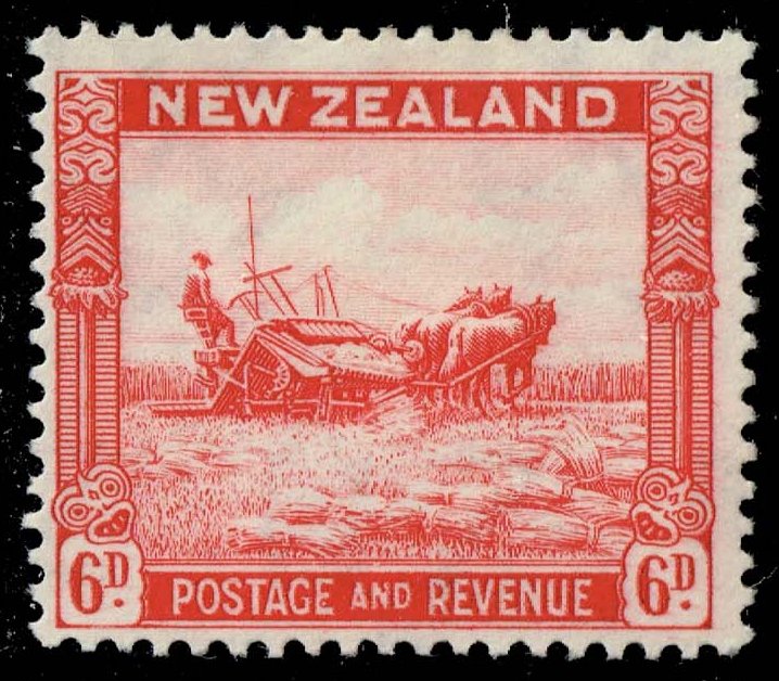 New Zealand #211 Harvesting; Unused