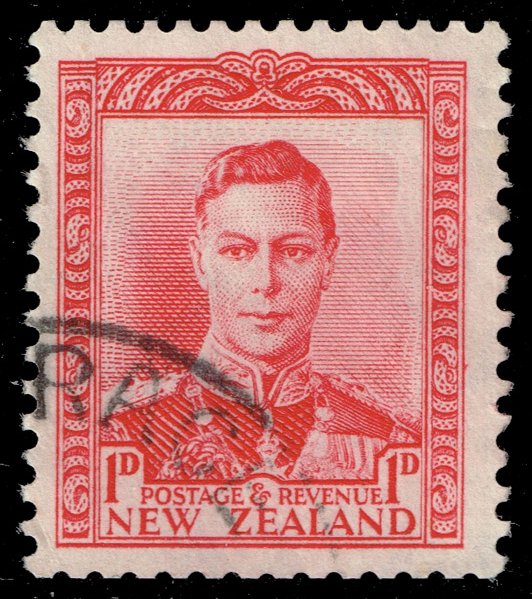 New Zealand #227 King George VI; Used