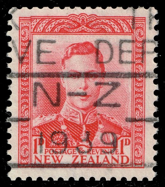 New Zealand #227 King George VI; Used