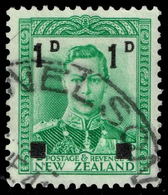 New Zealand #242 King George VI; Used