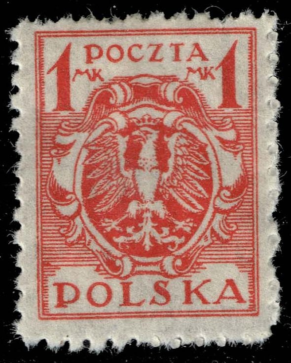 Poland #149 Eagle on Shield; Unused