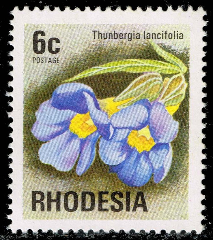Rhodesia #333 Thunbergia; MNH