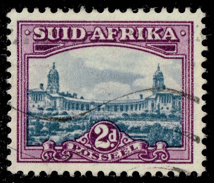 South Africa #56b Government Buildings - Afrikaans; Used
