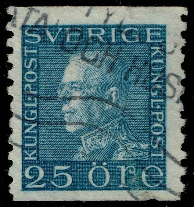 Sweden #175 King Gustav V; Used