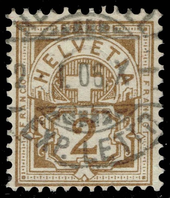Switzerland #69 Numeral; Used