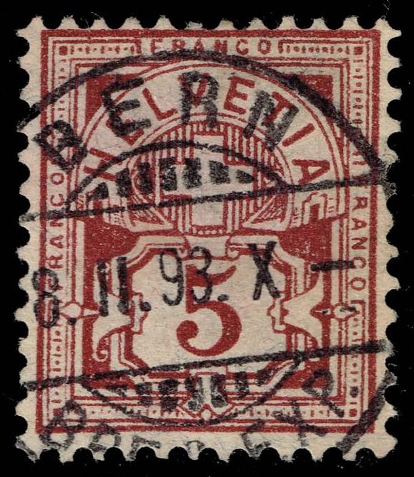 Switzerland #71b Numeral; Used