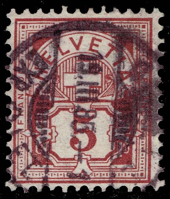 Switzerland #71b Numeral; Used