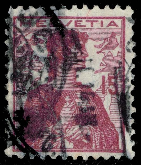 Switzerland #166 Helvetia; Used