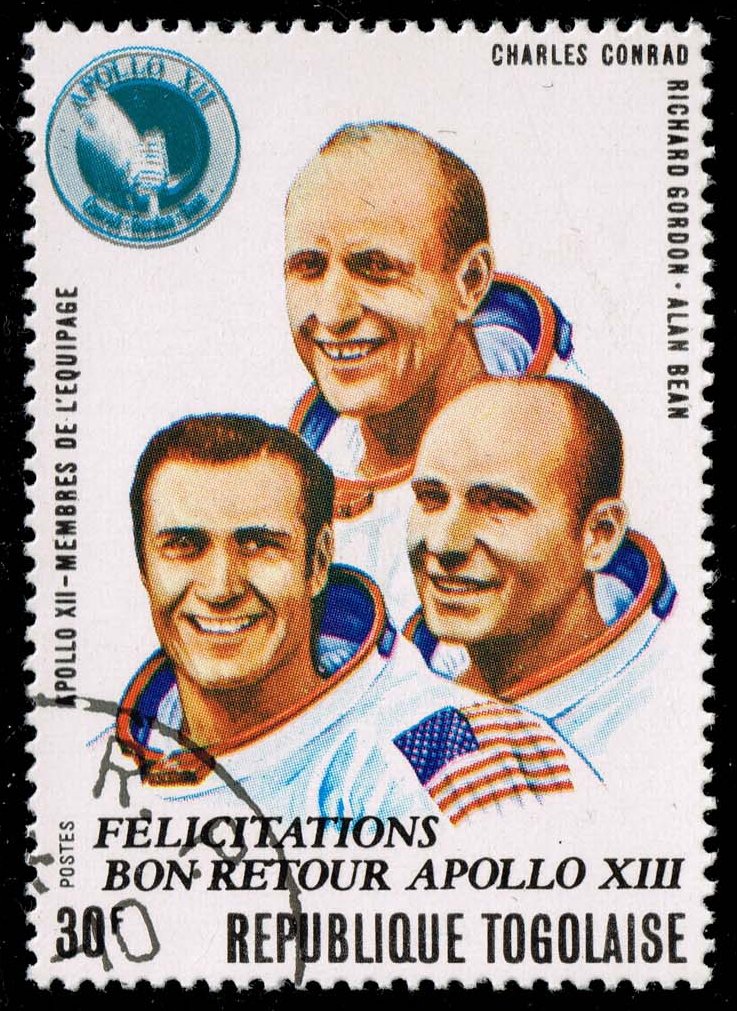 Togo #749 Crew of Apollo 12; CTO